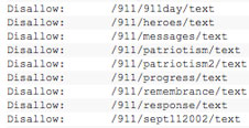 White House Robots.txt