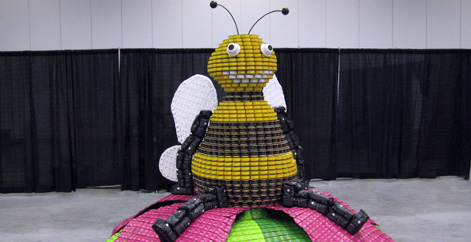 hunger-bee-gone-canstruction
