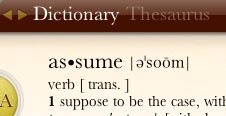 assume